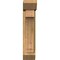 Ekena Millwork Imperial Slat Rough Sawn Bracket w/ Offset Brace, Western Red Cedar, 6"W x 16"D x 28"H BKT0604X16X28IMP06RWR - alternate 2